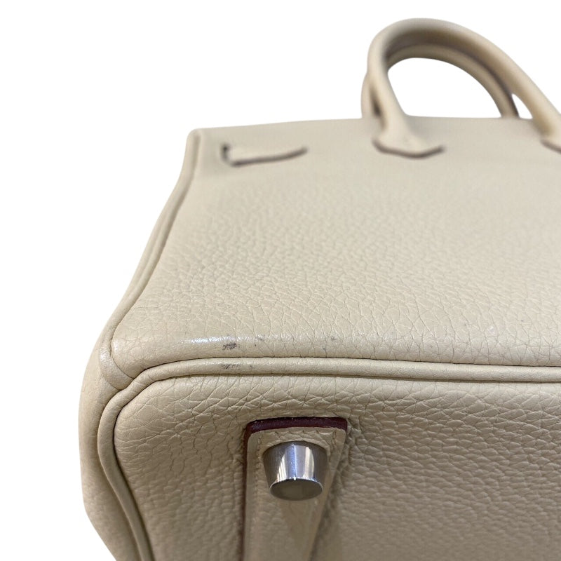 エルメス HERMES バーキン25 □M刻 パルシュマン/SV金具 トゴ レディース ハンドバッグ