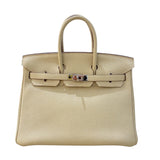 エルメス HERMES バーキン25 □M刻 パルシュマン/SV金具 トゴ レディース ハンドバッグ
