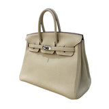 エルメス HERMES バーキン25 □M刻 パルシュマン/SV金具 トゴ レディース ハンドバッグ