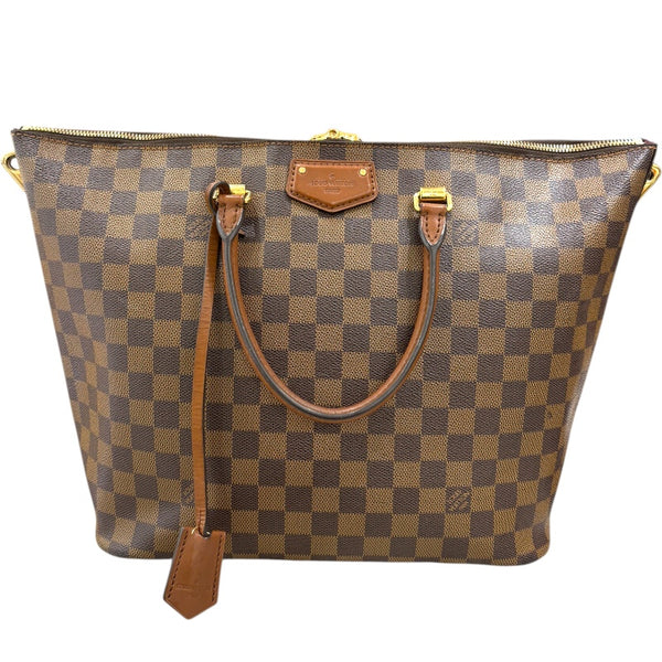 ルイ・ヴィトン LOUIS VUITTON ベルモント M63169 ブラウン ダミエ レディース