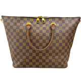 ルイ・ヴィトン LOUIS VUITTON ベルモント M63169 ブラウン ダミエ レディース