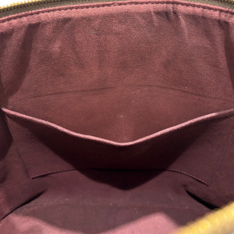 ルイ・ヴィトン LOUIS VUITTON ベルモント M63169 ブラウン ダミエ レディース