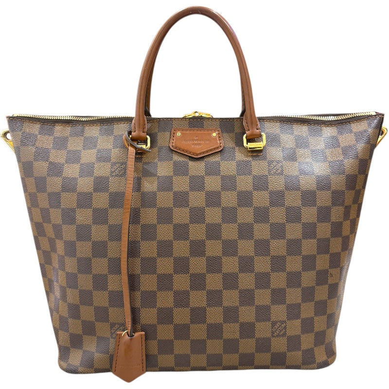ルイ・ヴィトン LOUIS VUITTON ベルモント M63169 ブラウン ダミエ レディース