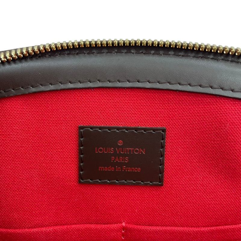 ルイ・ヴィトン LOUIS VUITTON ヴェローナMM N41118 ブラウン ダミエ・エベヌ レディース ショルダーバッグ