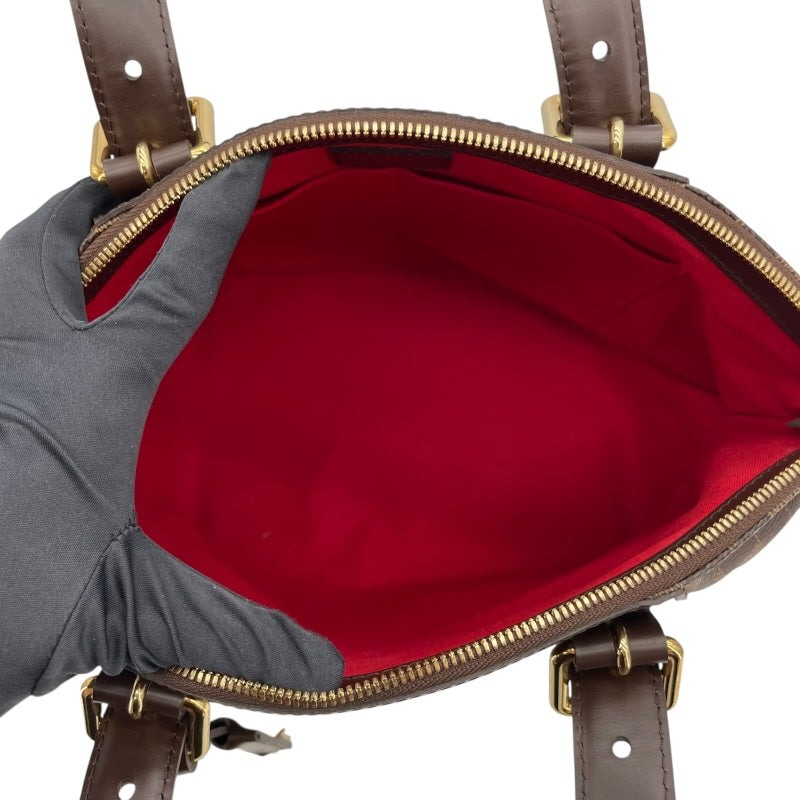 ルイ・ヴィトン LOUIS VUITTON ヴェローナMM N41118 ブラウン ダミエ・エベヌ レディース ショルダーバッグ