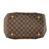 ルイ・ヴィトン LOUIS VUITTON ヴェローナMM N41118 ブラウン ダミエ・エベヌ レディース ショルダーバッグ