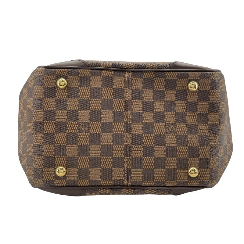 ルイ・ヴィトン LOUIS VUITTON ヴェローナMM N41118 ブラウン ダミエ・エベヌ レディース ショルダーバッグ
