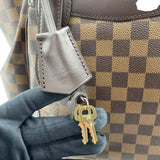ルイ・ヴィトン LOUIS VUITTON ヴェローナMM N41118 ブラウン ダミエ・エベヌ レディース ショルダーバッグ