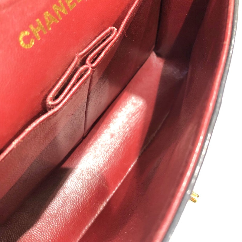 シャネル CHANEL マトラッセ23 A01113 ブラック　ゴールド金具 ラムスキン レディース ショルダーバッグ