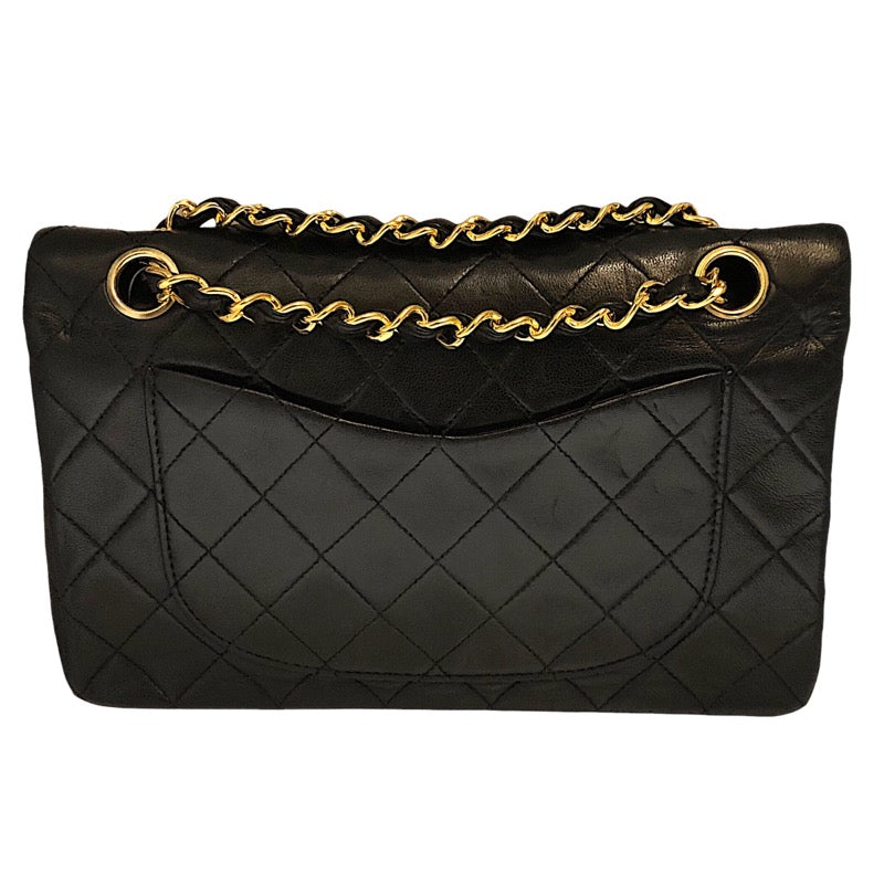 シャネル CHANEL マトラッセ23 A01113 ブラック　ゴールド金具 ラムスキン レディース ショルダーバッグ