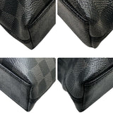 ルイ・ヴィトン LOUIS VUITTON アントンブリーフケース N40024 ブラック　シルバー金具 ダミエ・グラフィット メンズ ハンドバッグ