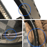 ルイ・ヴィトン LOUIS VUITTON アントンブリーフケース N40024 ブラック　シルバー金具 ダミエ・グラフィット メンズ ハンドバッグ
