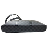 ルイ・ヴィトン LOUIS VUITTON アントンブリーフケース N40024 ブラック　シルバー金具 ダミエ・グラフィット メンズ ハンドバッグ
