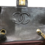 シャネル CHANEL マトラッセチェーンショルダーバッグ ブラック　ゴールド金具 ラムスキン レディース ショルダーバッグ