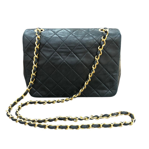 シャネル CHANEL マトラッセ20 A01163 ブラック　GD金具 ラム レディース ショルダーバッグ