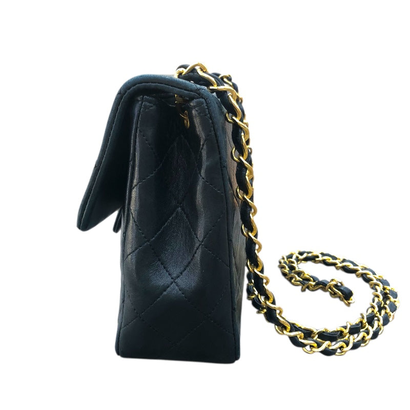 シャネル CHANEL マトラッセ20 A01163 ブラック　GD金具 ラム レディース ショルダーバッグ