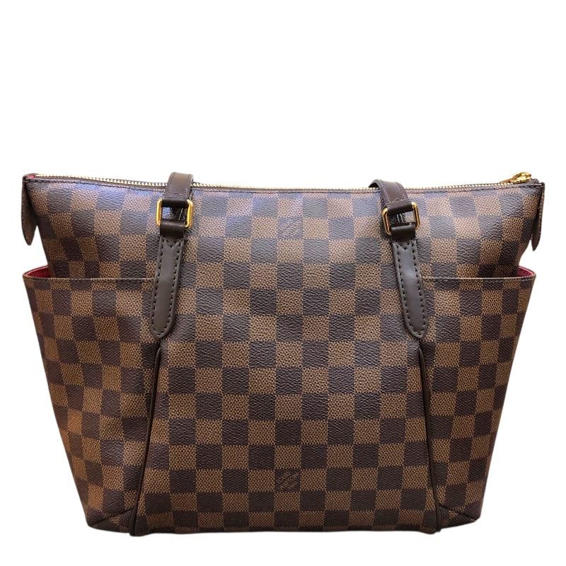ルイ・ヴィトン LOUIS VUITTON トータリーPM N41282 ブラウン GD金具 ダミエキャンパス レディース トートバッグ