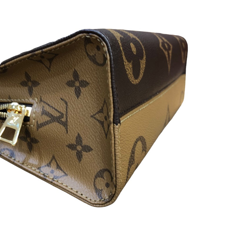 ※こじこじ※　　　　　　　　　　　　　　【激レア 良品】ルイヴィトン ルイ・ヴィトン LOUIS VUITTON オンザゴー EW M46653 ブラウン GD金具