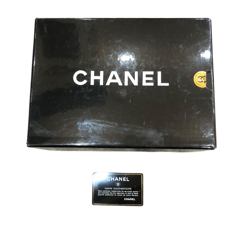 シャネル CHANEL パニティ A01997 ブラック/ゴールド金具 キャビアスキン レディース ハンドバッグ