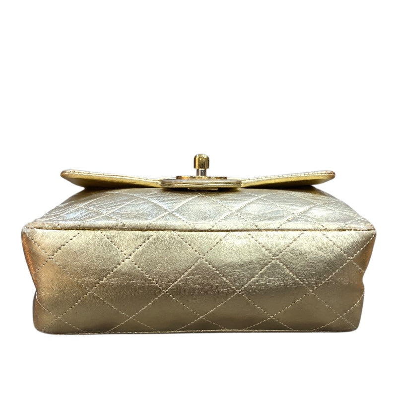 シャネル CHANEL マトラッセチェーンショルダー ゴールド GD金具 ラムスキン レディース ショルダーバッグ