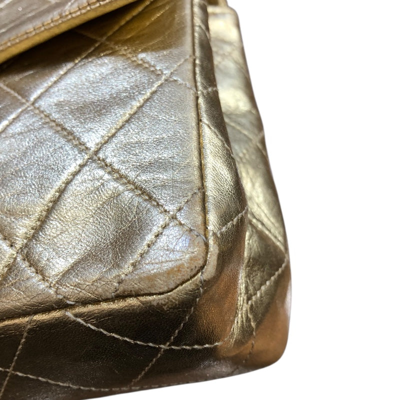 シャネル CHANEL マトラッセチェーンショルダー ゴールド GD金具 ラムスキン レディース ショルダーバッグ