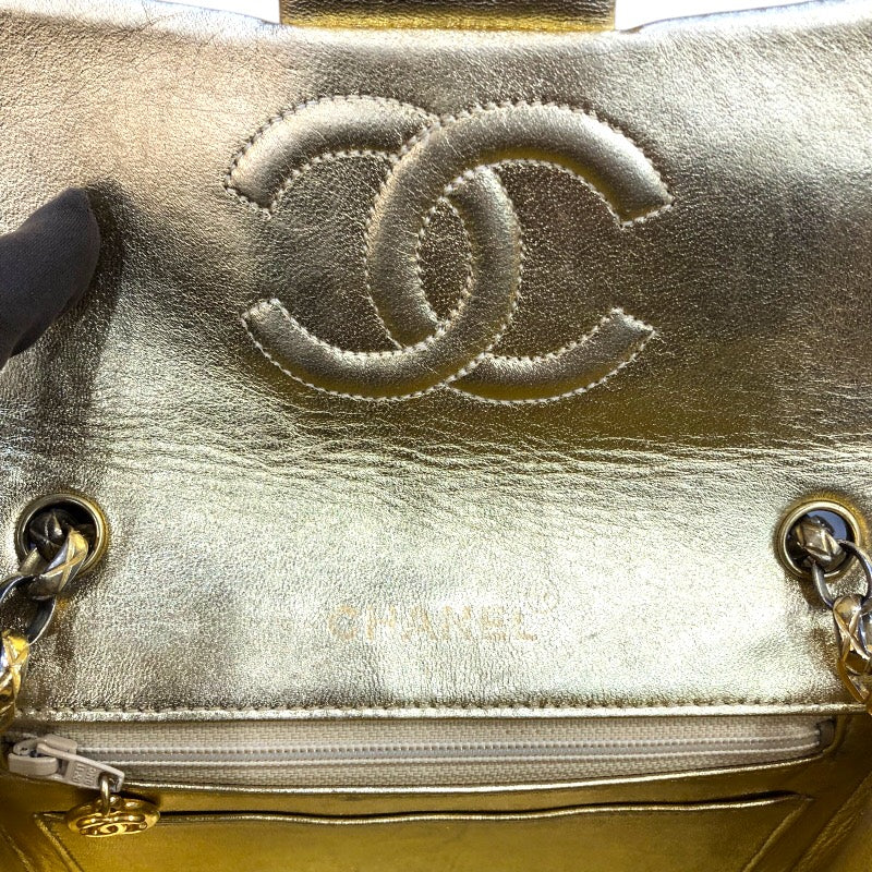 シャネル CHANEL マトラッセチェーンショルダー ゴールド GD金具 ラムスキン レディース ショルダーバッグ