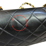 シャネル CHANEL ダイアナ22 A01164 ブラック　GD金具 ラムスキン レディース ショルダーバッグ