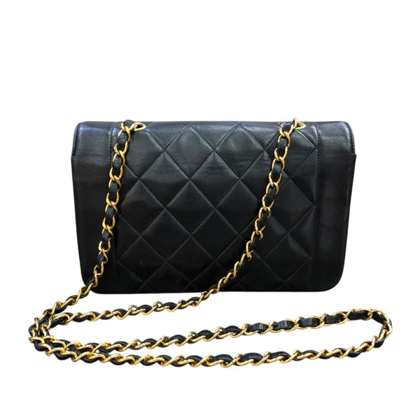 シャネル CHANEL ダイアナ22 A01164 ブラック　GD金具 ラムスキン レディース ショルダーバッグ