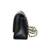 シャネル CHANEL ダイアナ22 A01164 ブラック　GD金具 ラムスキン レディース ショルダーバッグ