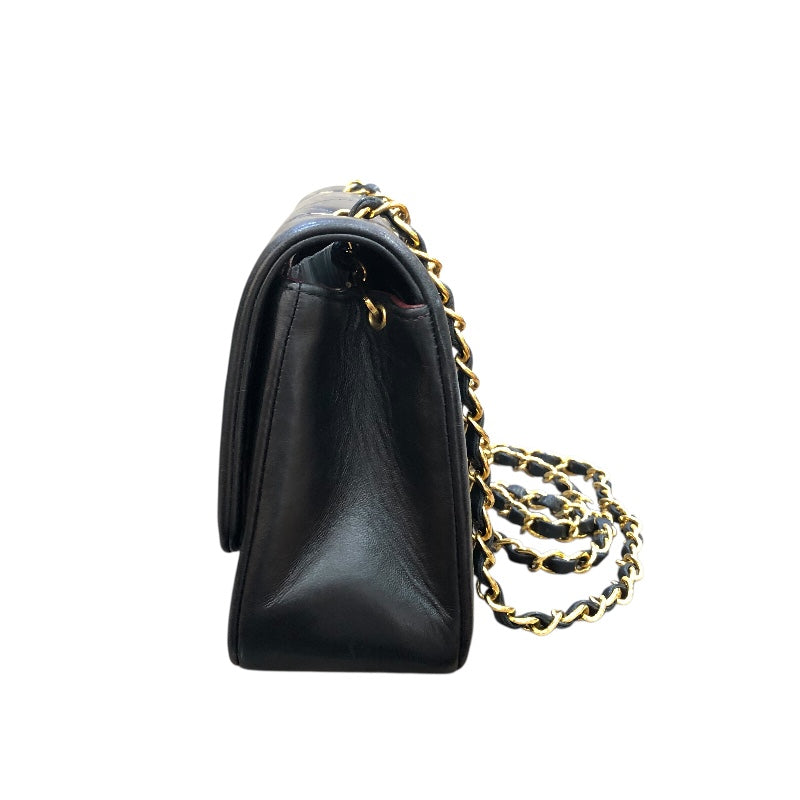 シャネル CHANEL ダイアナ22 A01164 ブラック　GD金具 ラムスキン レディース ショルダーバッグ