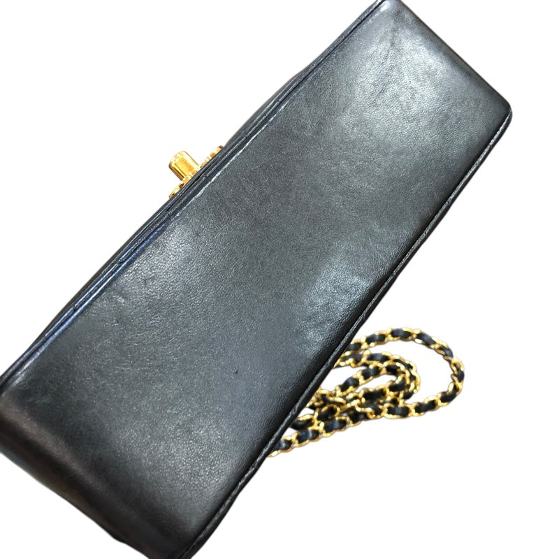 シャネル CHANEL ダイアナ22 A01164 ブラック　GD金具 ラムスキン レディース ショルダーバッグ