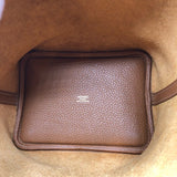 エルメス HERMES ピコタンロックPM Y刻 ゴールド×GD金具 トリヨン レディース ハンドバッグ