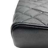 シャネル CHANEL 復刻トート A01804 ブラック/SV金具 キャビアスキン レディース トートバッグ