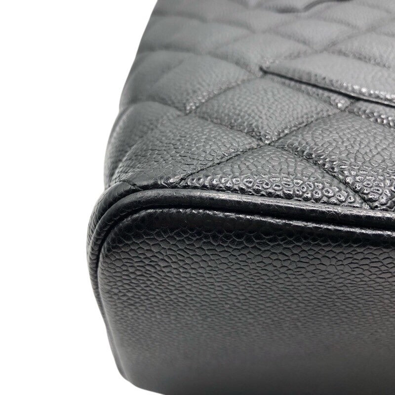 シャネル CHANEL 復刻トート A01804 ブラック/SV金具 キャビアスキン レディース トートバッグ