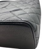 シャネル CHANEL 復刻トート A01804 ブラック/SV金具 キャビアスキン レディース トートバッグ
