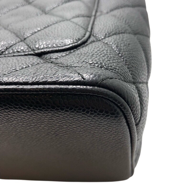 シャネル CHANEL 復刻トート A01804 ブラック/SV金具 キャビアスキン レディース トートバッグ