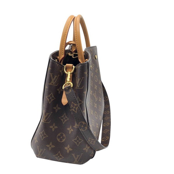 ルイ・ヴィトン LOUIS VUITTON モンテーニュMM M41056  モノグラム レディース ショルダーバッグ