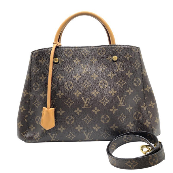 ルイ・ヴィトン LOUIS VUITTON モンテーニュMM M41056  モノグラム レディース ショルダーバッグ
