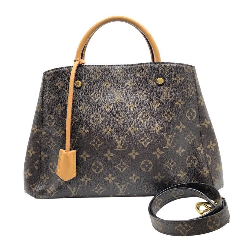 ルイ・ヴィトン LOUIS VUITTON モンテーニュMM M41056  モノグラム レディース ショルダーバッグ