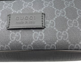 グッチ GUCCI GGスプリーム ベルトバッグ 474293 ブラック GGスプリーム メンズ ショルダーバッグ