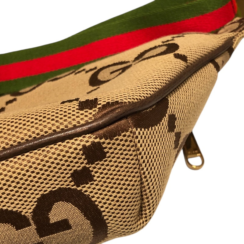 グッチ GUCCI ジャンボGG　ボディバッグ 696031 ブラウン ジャンボGG レディース ボディバッグ