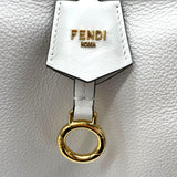 フェンディ FENDI オリガミ ミディアム 8BH414 ホワイト カーフ レディース トートバッグ