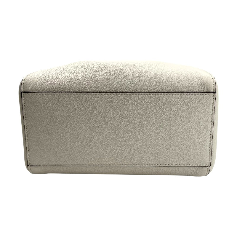 フェンディ FENDI オリガミ ミディアム 8BH414 ホワイト カーフ レディース トートバッグ
