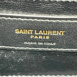サンローラン SAINT LAURENT カサンドラ トップ ハンドバッグ ブラック GD金具 キャビア レディース ショルダーバッグ