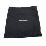 サンローラン SAINT LAURENT カサンドラ トップ ハンドバッグ ブラック GD金具 キャビア レディース ショルダーバッグ