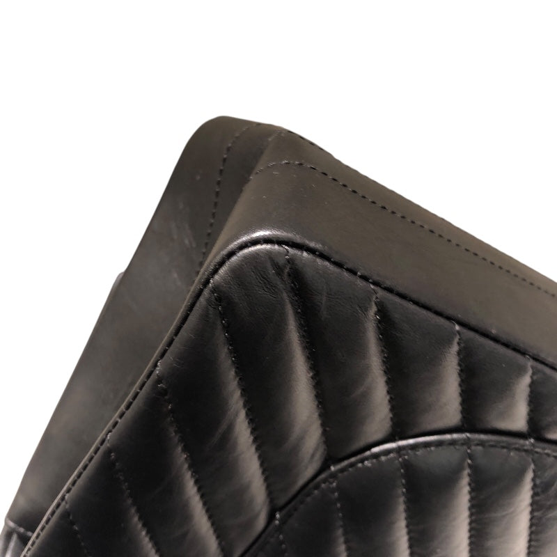 シャネル ショルダーバッグ A37587 黒 シャネル CHANEL 2.55Vステッチフラップバッグ A37587 ブラック