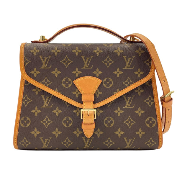 ルイ・ヴィトン LOUIS VUITTON ベルエアPM M51122 ブラウン モノグラムキャンバス レディース ショルダーバッグ