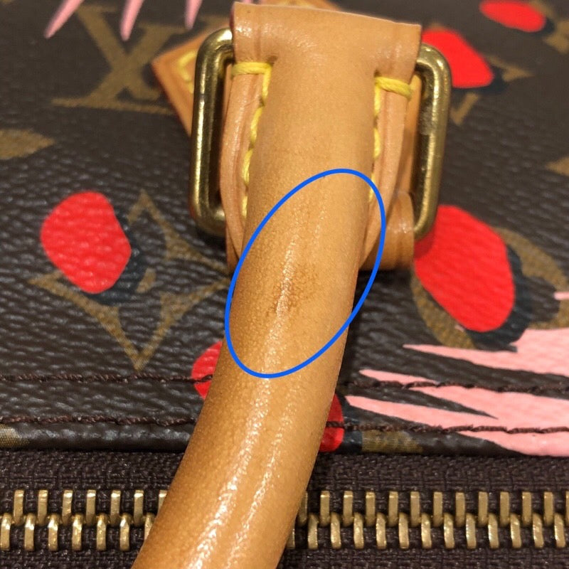 ルイ・ヴィトン LOUIS VUITTON スピーディー30 M41983 モノグラム・ジャングルドット ユニセックス ハンドバッグ