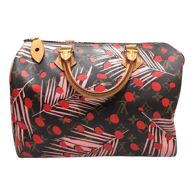 ルイ・ヴィトン LOUIS VUITTON スピーディー30 M41983 モノグラム・ジャングルドット ユニセックス ハンドバッグ