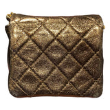 シャネル CHANEL ミニミニマトラッセショルダー ゴールド　ゴールド金具 ラム レディース ショルダーバッグ